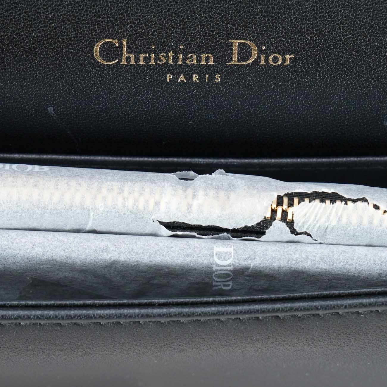 CHRISTIAN DIOR(USED)크리스찬디올 램스킨 레이디디올 WOC